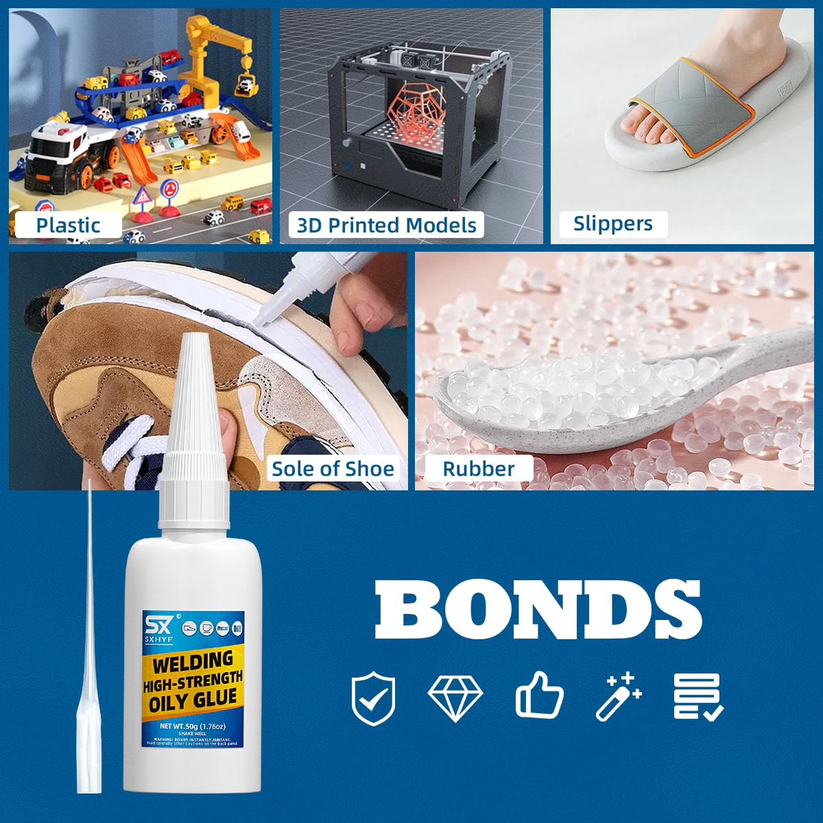 SXhyf Welding High-Strength Oily Glue