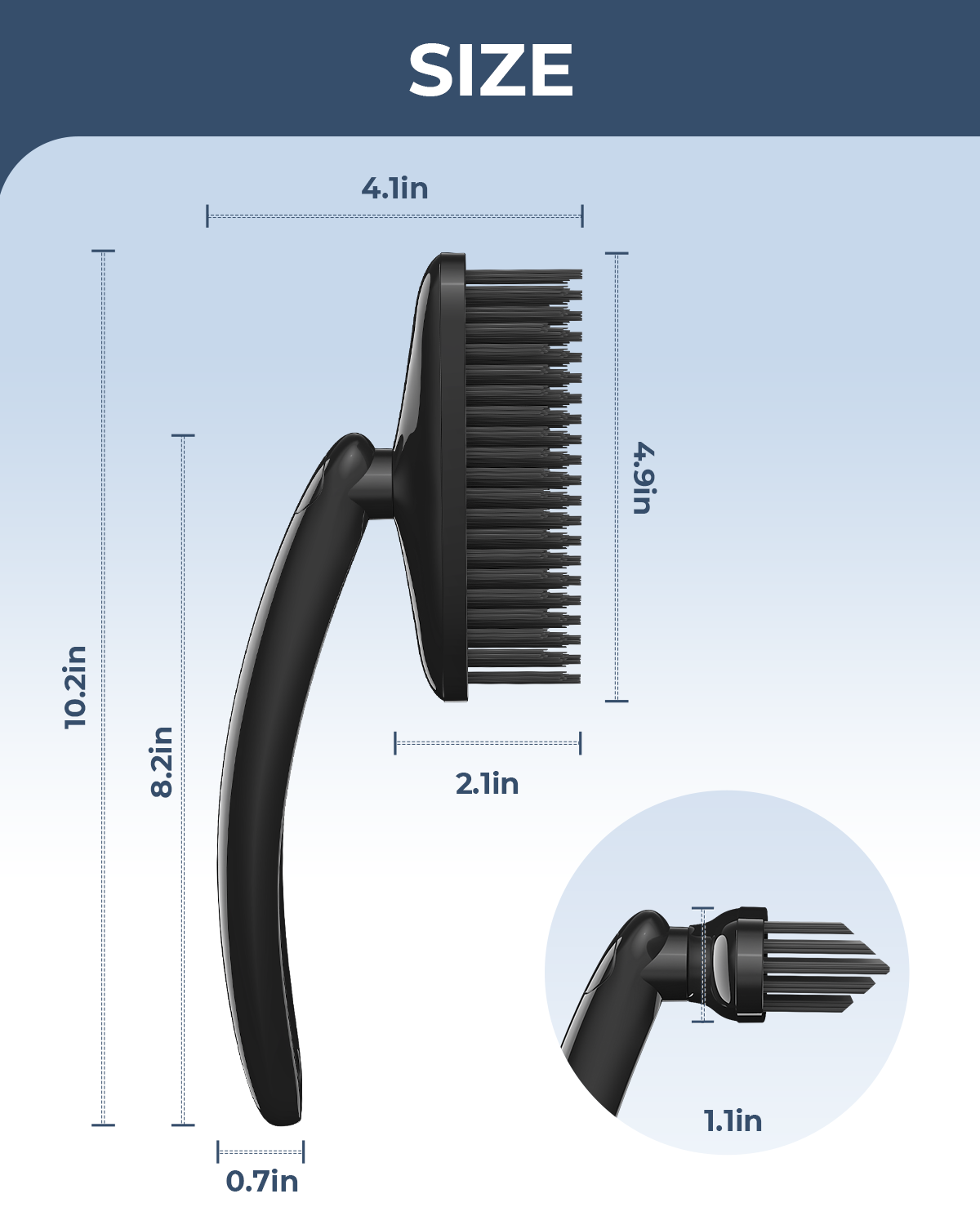 Cleanois Grout Cleaner Brush